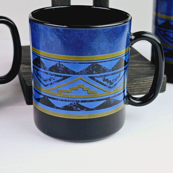 Yucatan by Arcoroc France Coffee Tea Hot Drink Mug, Set of 4 - Picture 2 of 7